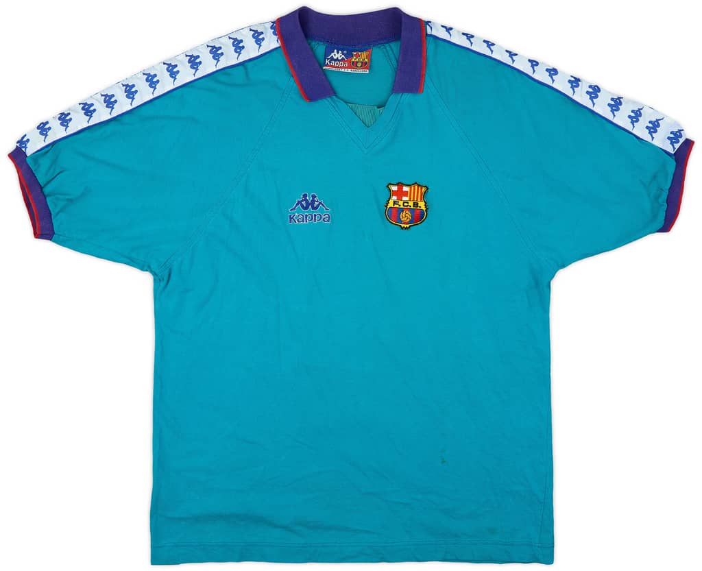 1993-94 Barcelona Kappa Training Shirt - 9/10 - (L)