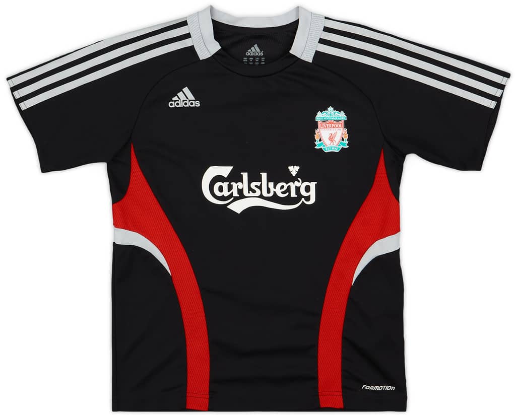 2008-09 Liverpool adidas Formotion Training Shirt - 8/10 - (M.Boys)