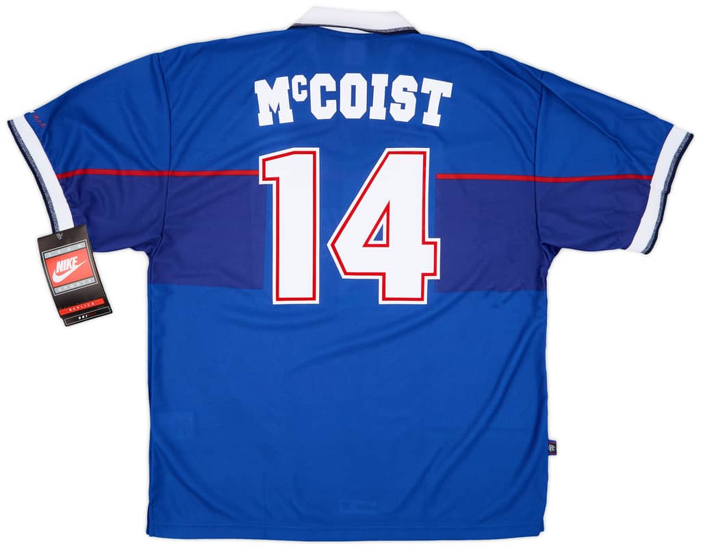 1997-99 Rangers Home Shirt McCoist #14 (XXL)
