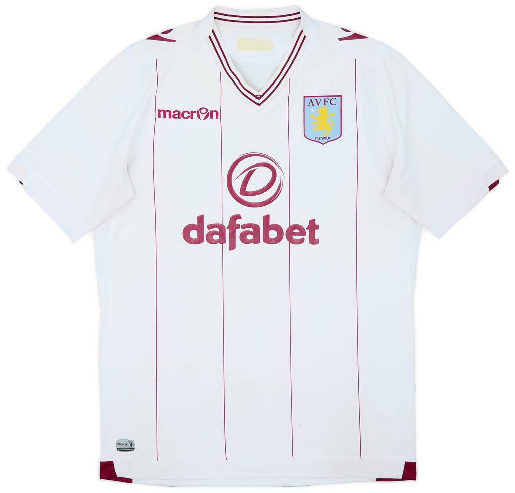 2014-15 Aston Villa Away Shirt Grealish #40 - 6/10 - (M)