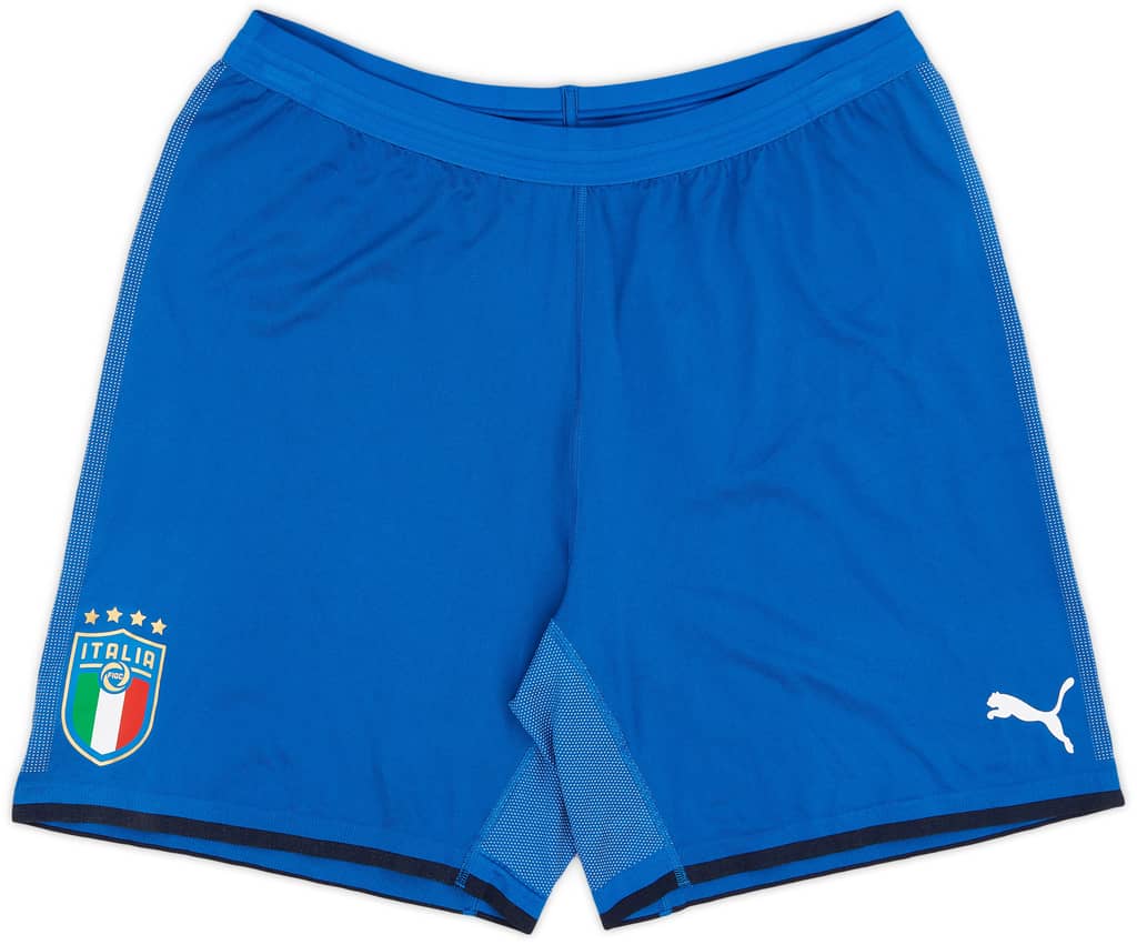 2018-19 Italy Alternate Home Shorts - 9/10 - (XL)