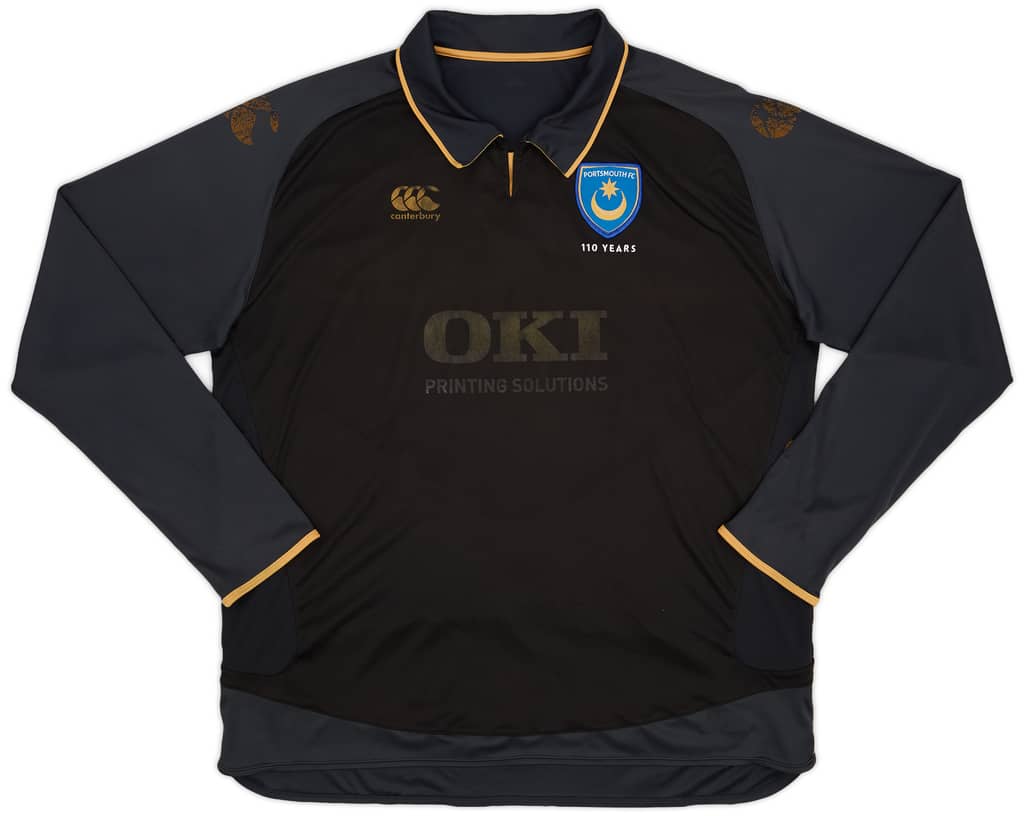 2008-09 Portsmouth Third L/S Shirt - 4/10 - (XXL)
