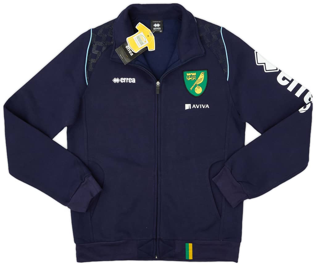 2013-14 Norwich Errea Track Jacket - 8/10