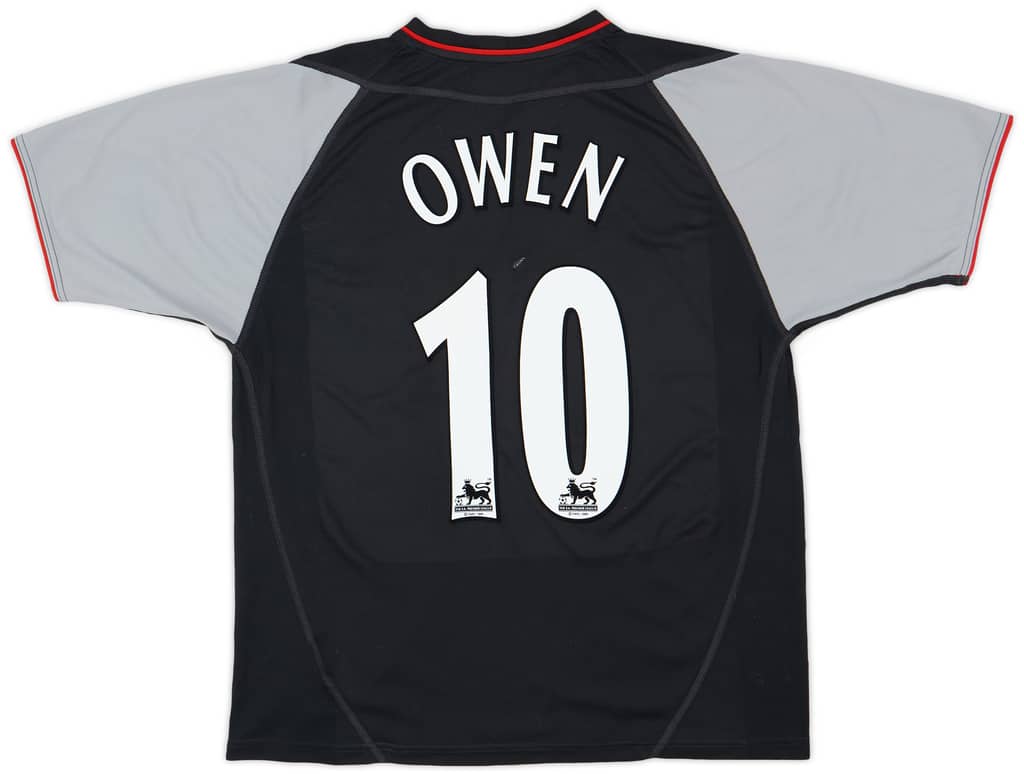 2002-04 Liverpool Away Shirt Owen #10 - 6/10 - (L)