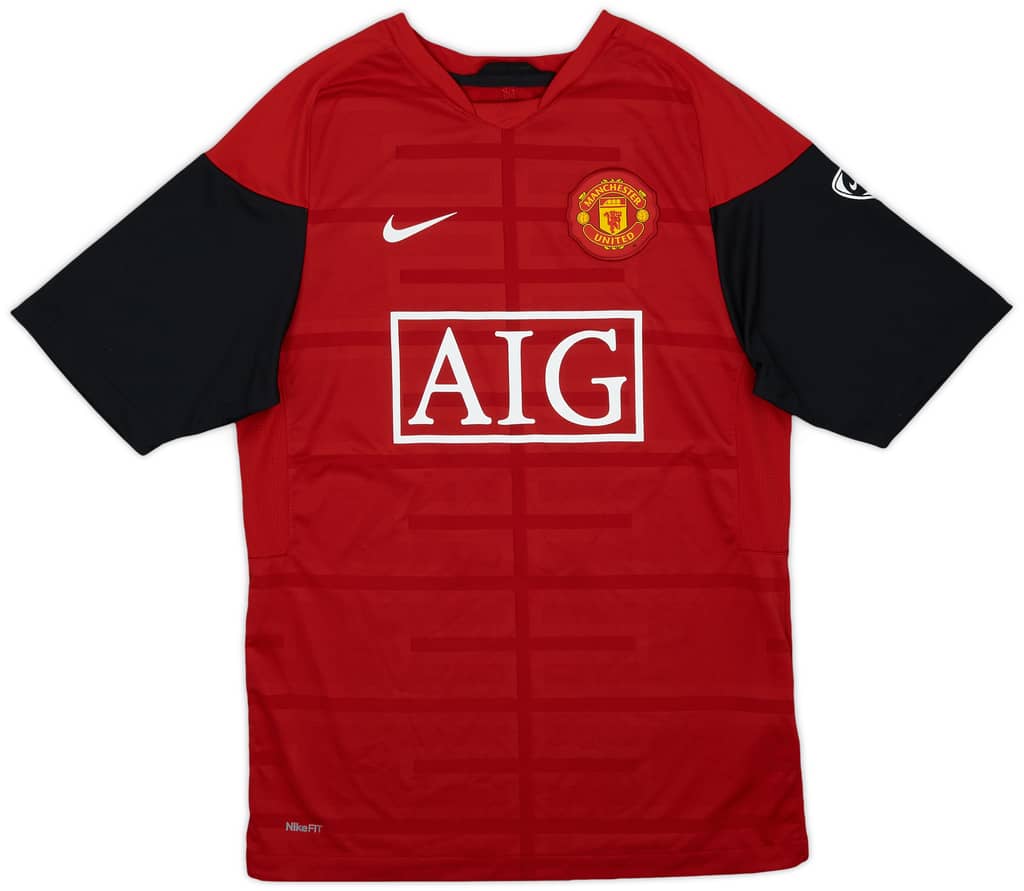 2009-10 Manchester United Nike Training Shirt - 7/10 - (S)