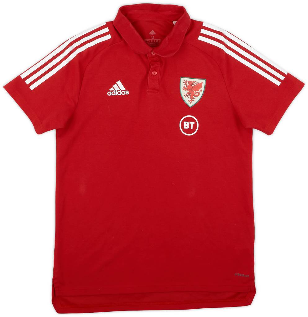 2020-21 Wales adidas Polo Shirt - 9/10 - (M)
