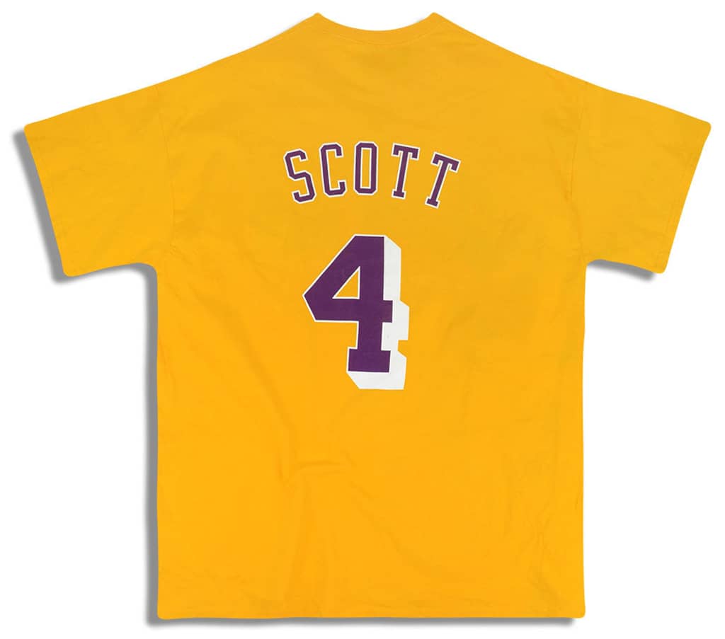 2014 LA Lakers Scott #4 Opening Night Tee XL