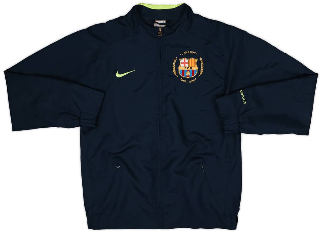2007-08 Barcelona Nike Track Jacket - 8/10 - (S)