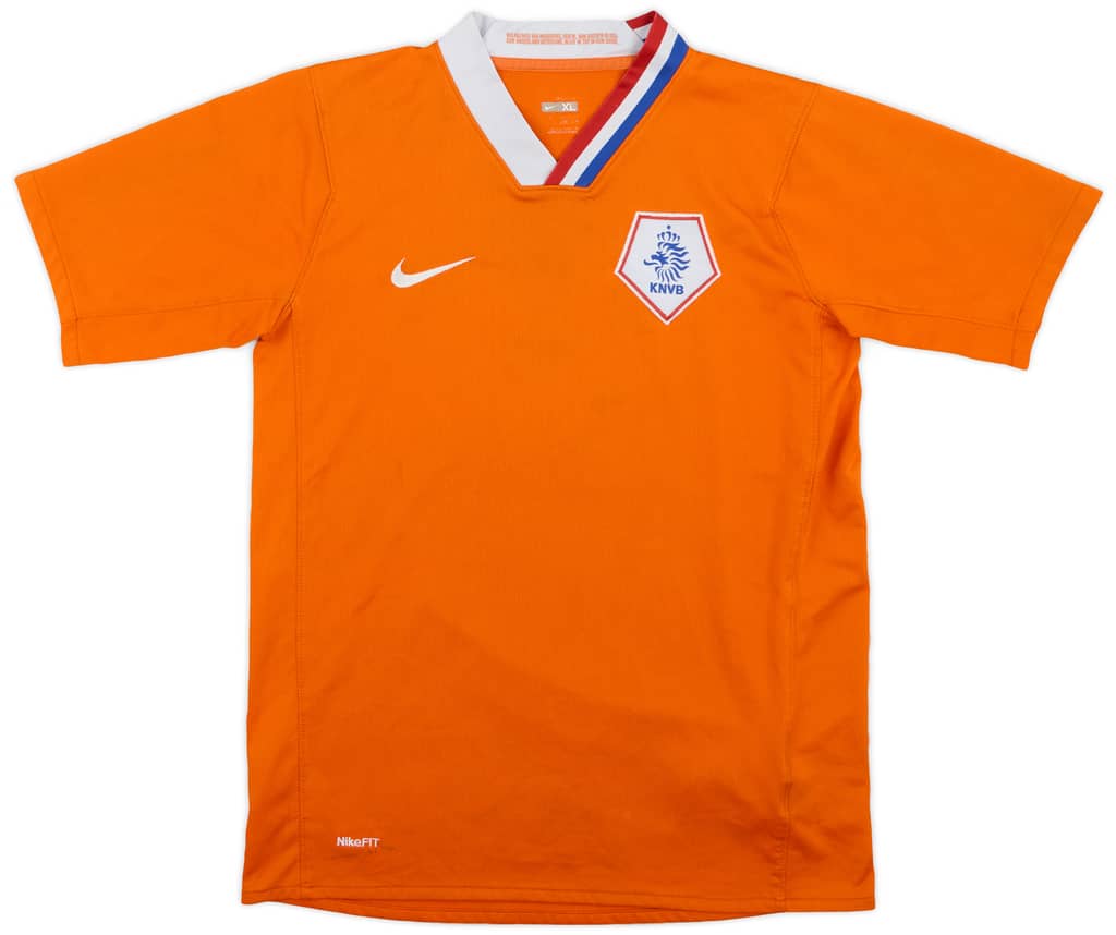 2008-10 Netherlands Home Shirt - 8/10 - (XL.Boys)