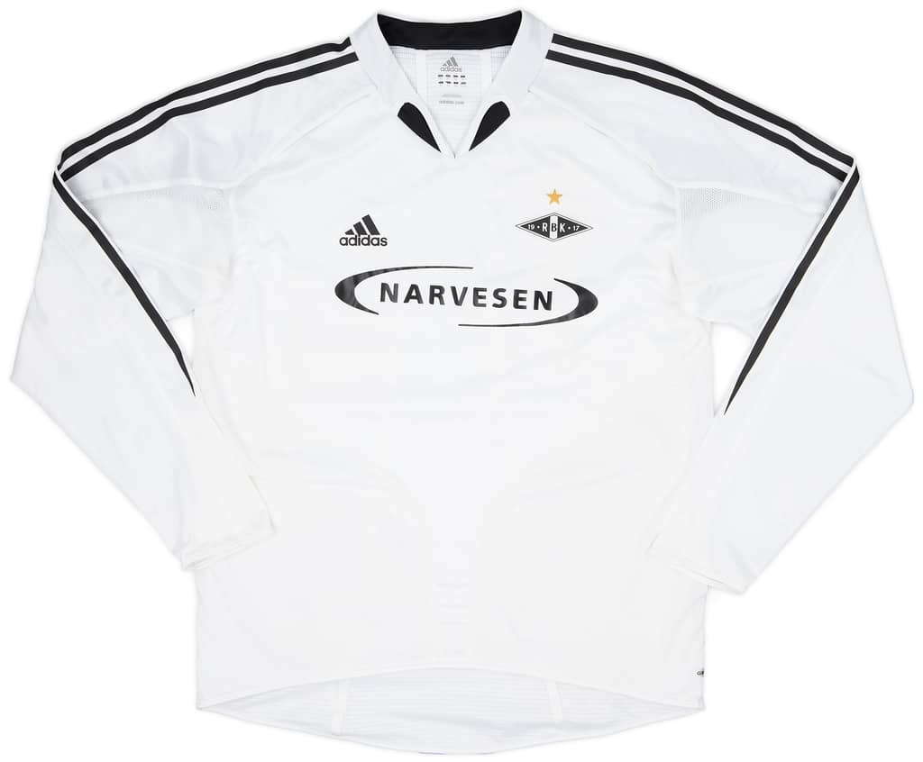 2004-05 Rosenborg Player Issue Home L/S Shirt - 7/10 - (XL)