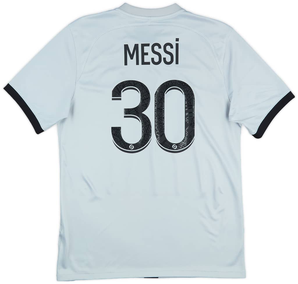 2022-23 Paris Saint-Germain Away Shirt Messi #30 - 10/10 - (M)