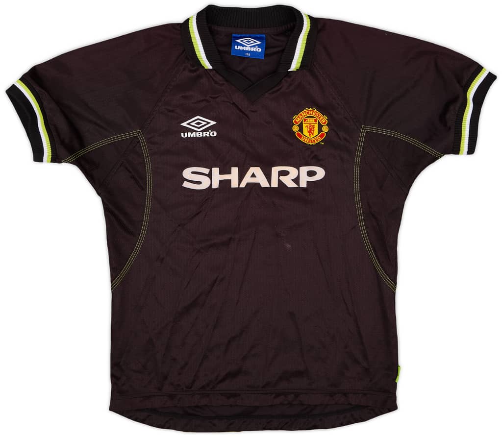1998-99 Manchester United Third Shirt - 5/10 - (L.Boys)