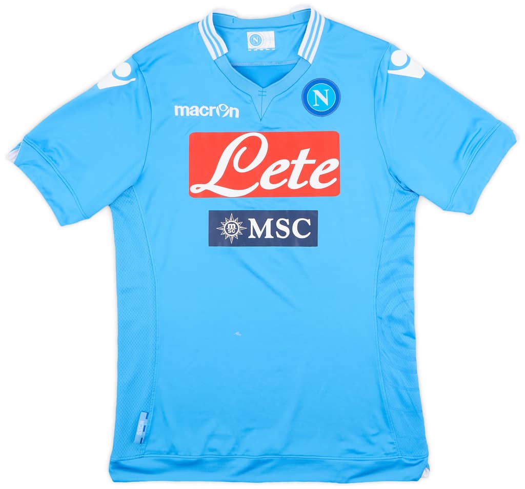 2013-14 Napoli Home Shirt - 7/10 - (L)