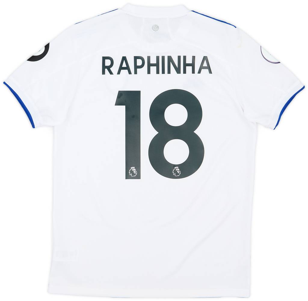 2020-21 Leeds United Home Shirt Raphinha #18 - 8/10 - (M)