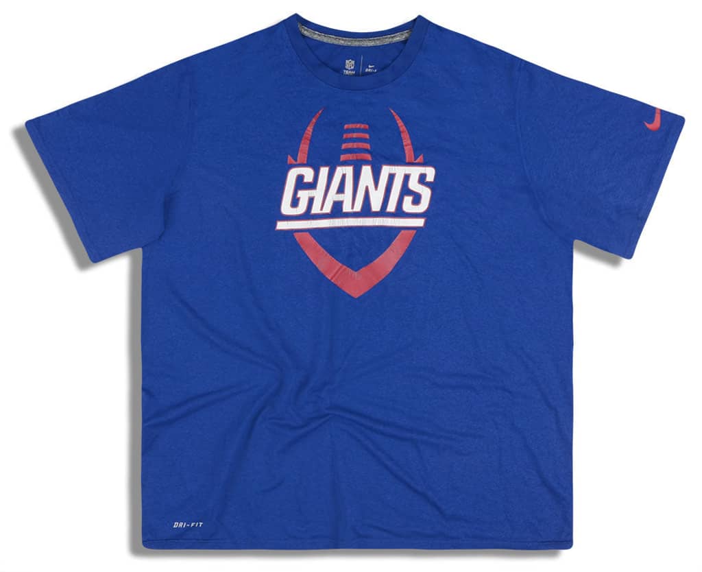 2010s New York Giants Nike Dri-Fit Tee XL