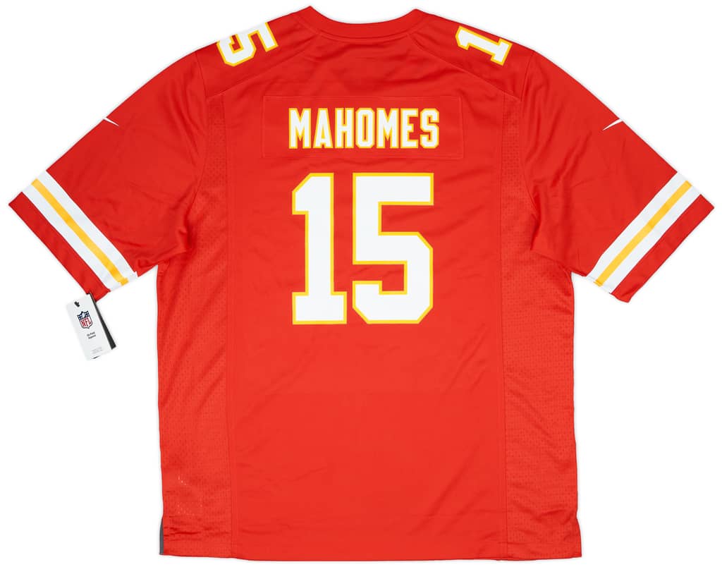 2017-24 Kansas City Chiefs Mahomes #15 Nike Game Home Jersey (XL)