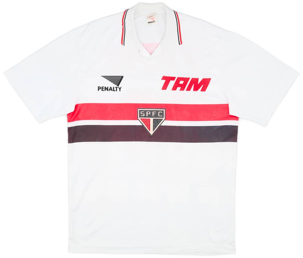 1993 Sao Paulo Home Shirt #10 - 7/10 - (L)