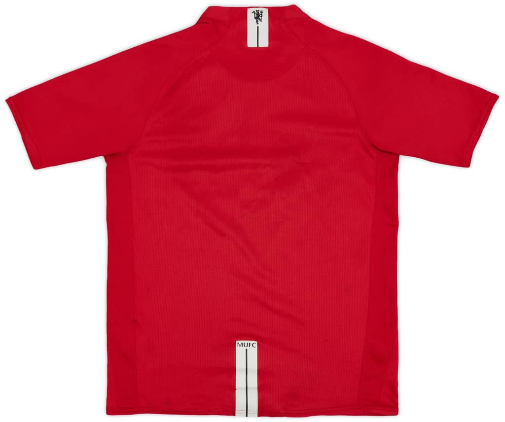 2007-09 Manchester United Home Shirt - 5/10 - (XL.Boys)