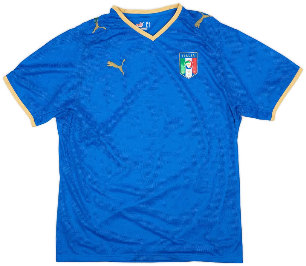 2007-08 Italy Home Shirt - 5/10 - (L)