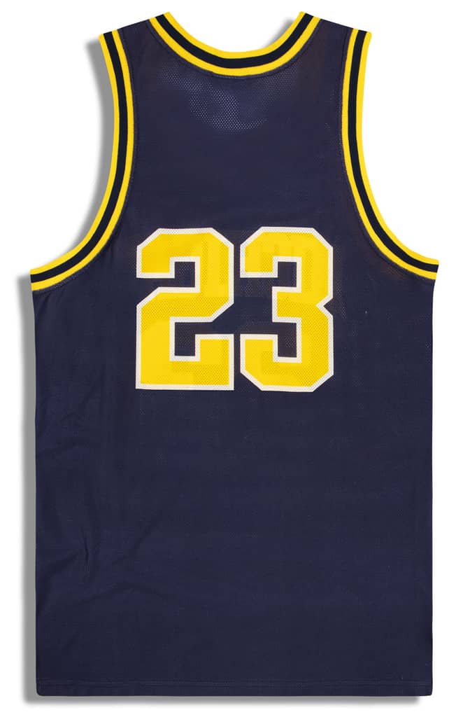 1994-98 Michigan Wolverines Taylor #23 Nike Jersey (Away) S