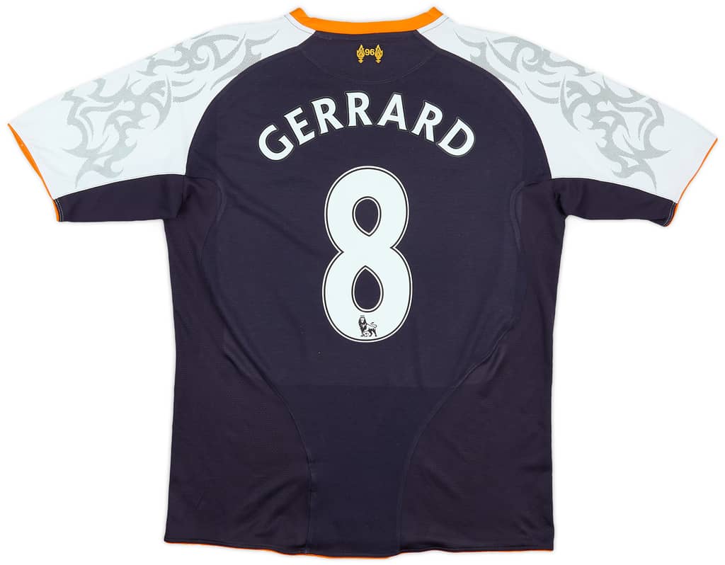 2012-13 Liverpool Third Shirt Gerrard #8 - 5/10 - (M)