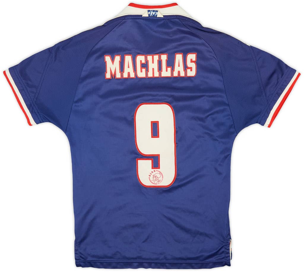 1999-00 Ajax Away Shirt Machlas #9 - 7/10 - (XL.Boys)