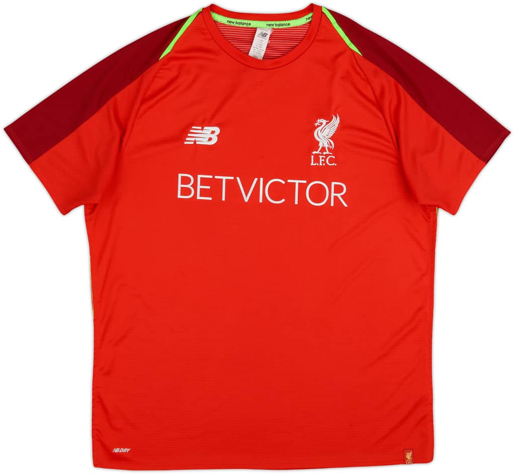 2018-19 Liverpool New Balance Training Shirt - 8/10 - (L)