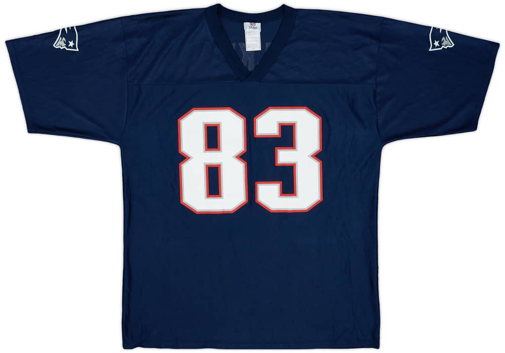 2008-11 New England Patriots Welker #83 NFL Replica Home Jersey - 7/10 - (L)