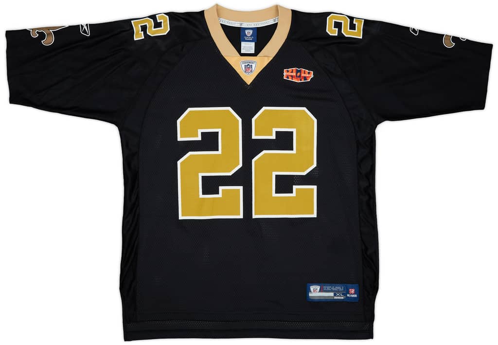 2010 New Orleans Saints Porter #22 Reebok On Field Home Jersey - 9/10 - (XL)