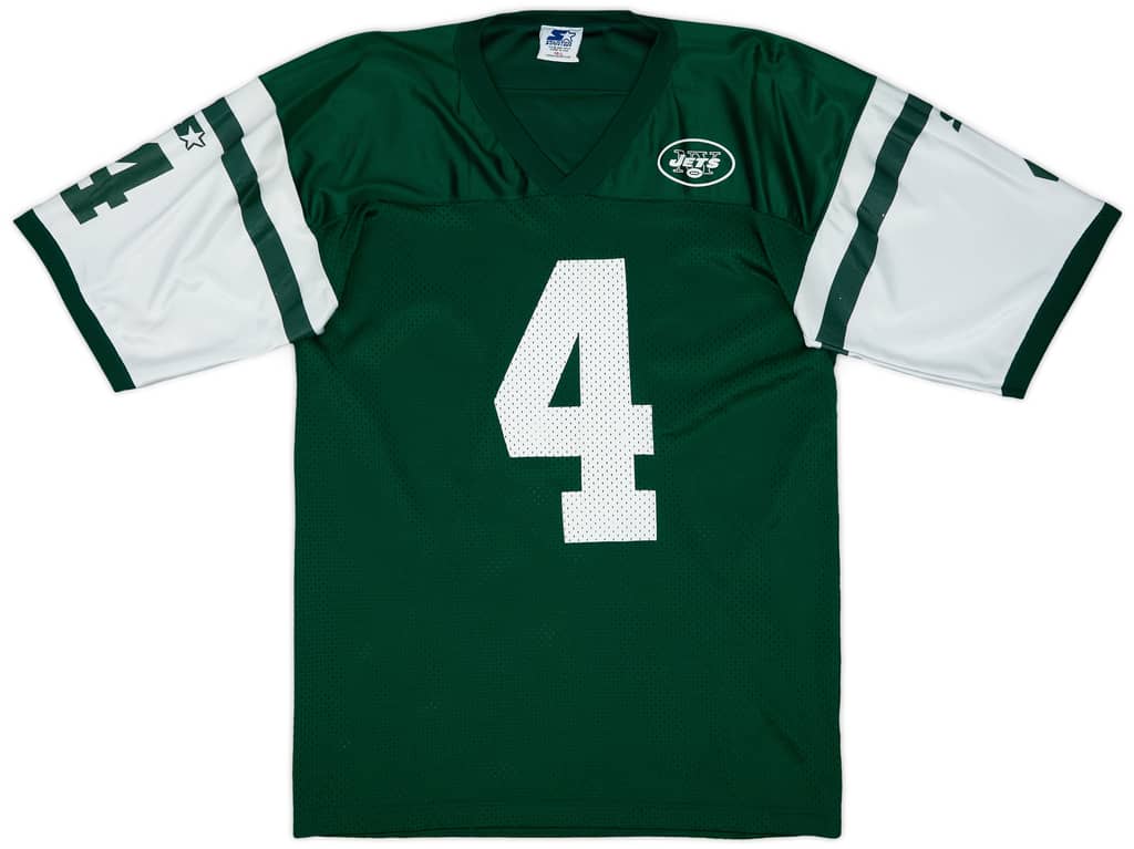 1998 New York Jets Foley #4 Starter Home Jersey - 8/10 - (L)