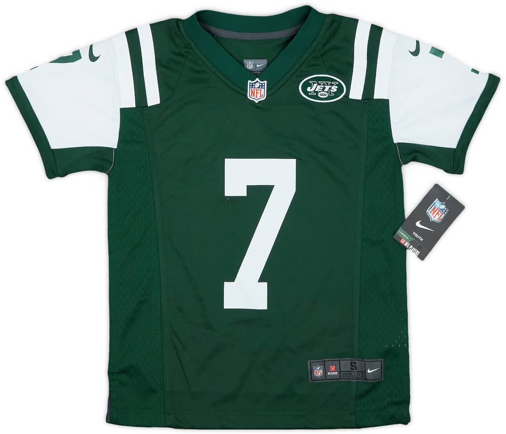 2013-16 New York Jets Smith #7 Nike Game Home Jersey (S.Boys)