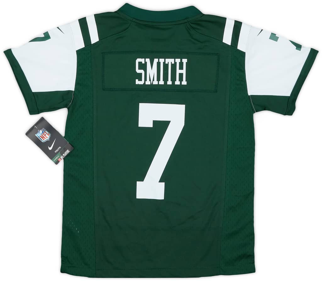 2013-16 New York Jets Smith #7 Nike Game Home Jersey (S.Boys)