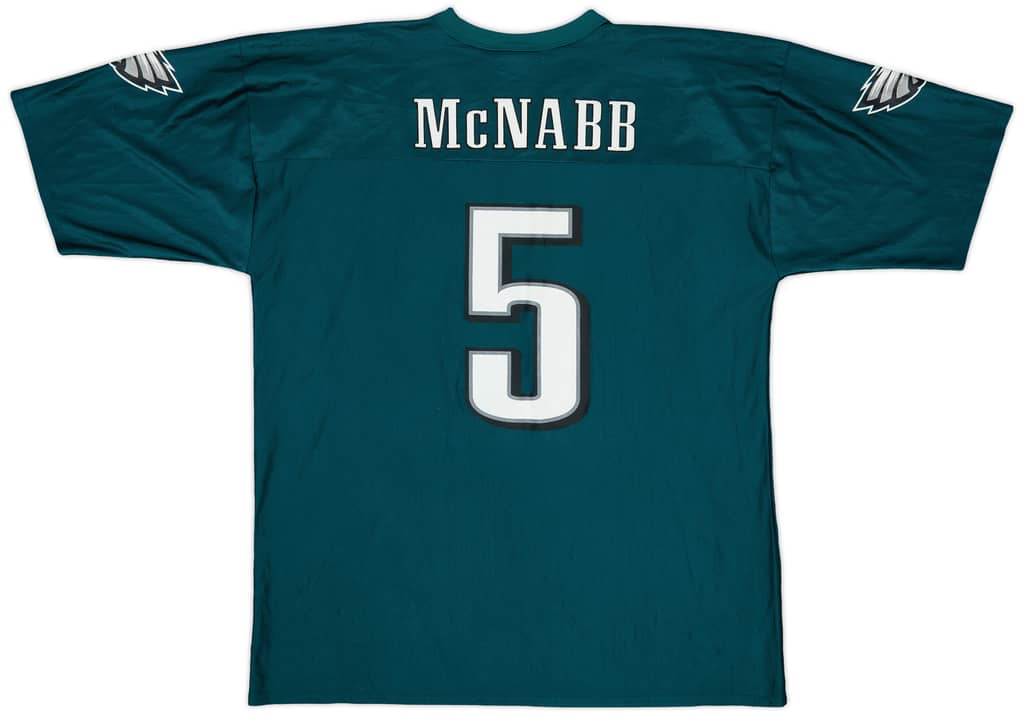 2007 Philadelphia Eagles McNabb #5 NFL Replica Home Jersey - 7/10 - (XL)