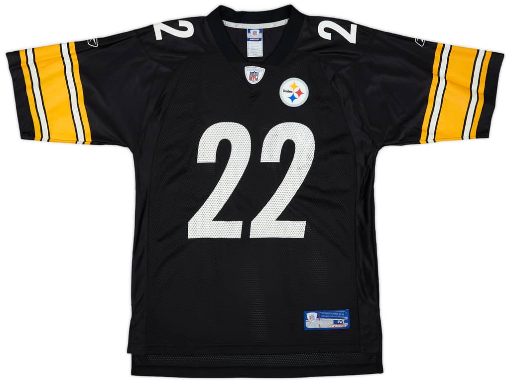 2004 Pittsburgh Steelers Staley #22 Reebok On Field Home Jersey - 6/10 - (M)