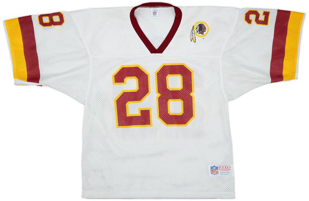 1990 Washington Redskins #28 Topley Sportswear Away Jersey - 7/10 - (L)