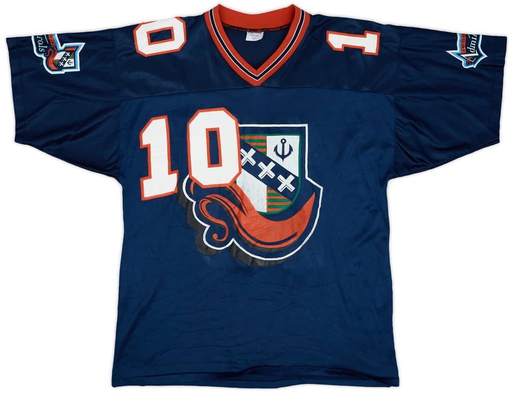 1997 Amsterdam Admirals #10 Fab-Knit Home Jersey - 5/10 - (XL)