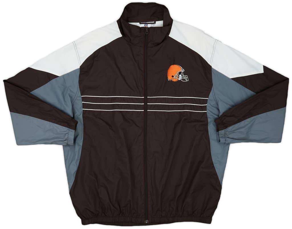 2010 Cleveland Browns NFL Rain Jacket - 9/10 - (XXL)