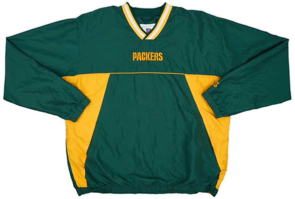 2000s Green Bay Packers NFL Pullover Windbreaker Jacket - 6/10 - (L)
