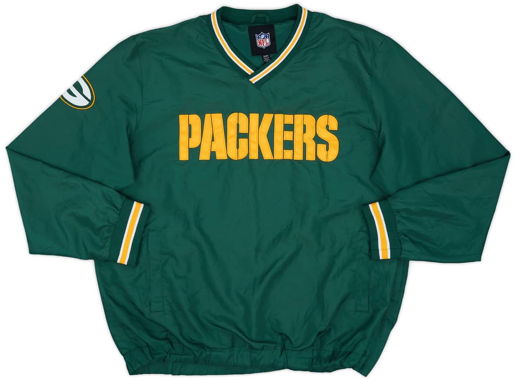 2008 Green Bay Packers NFL Pullover Windbreaker Jacket - 9/10 - (XL)
