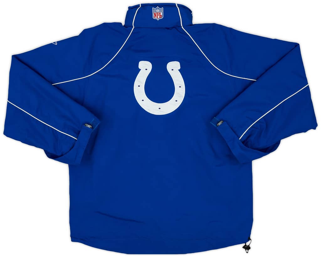 2002-04 Indianapolis Colts Reebok Rain Coat - 9/10 - (L.Boys)