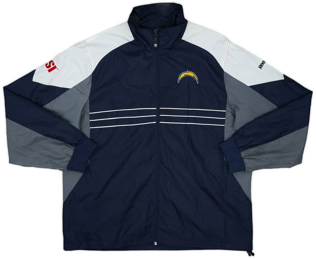 2008-11 San Diego Chargers Reebok Rain Jacket - 6/10 - (L)