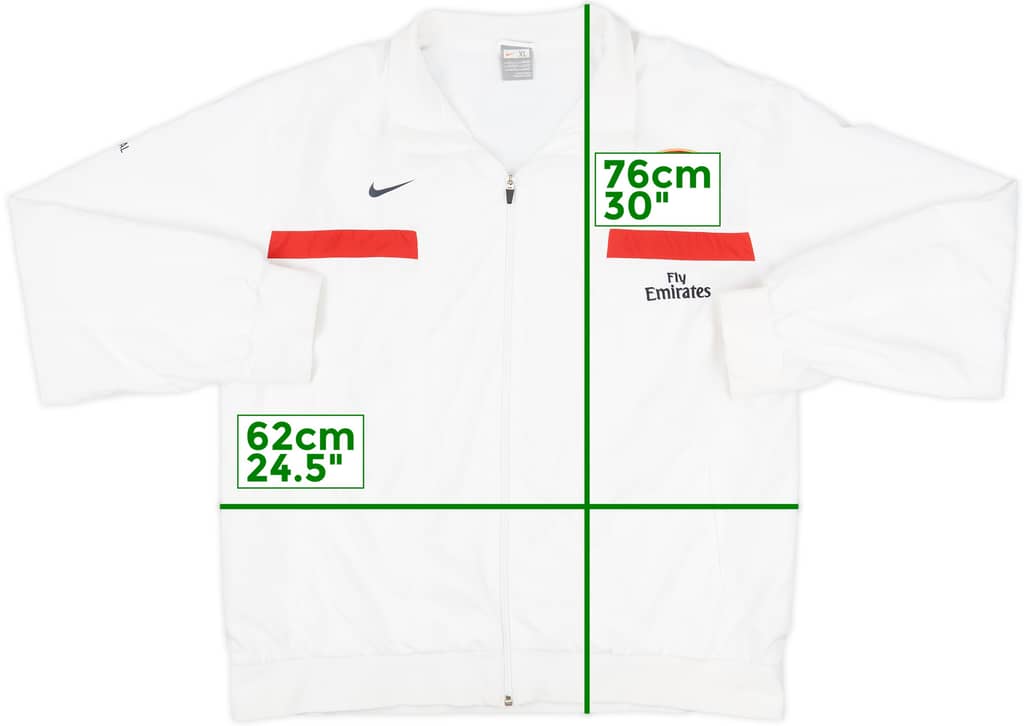 2009-10 Arsenal Nike Track Jacket - 9/10 - (XL)