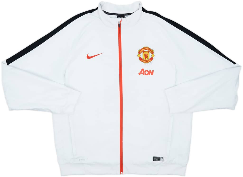 2015-16 Manchester United Nike Track Jacket - 8/10 - (XL)