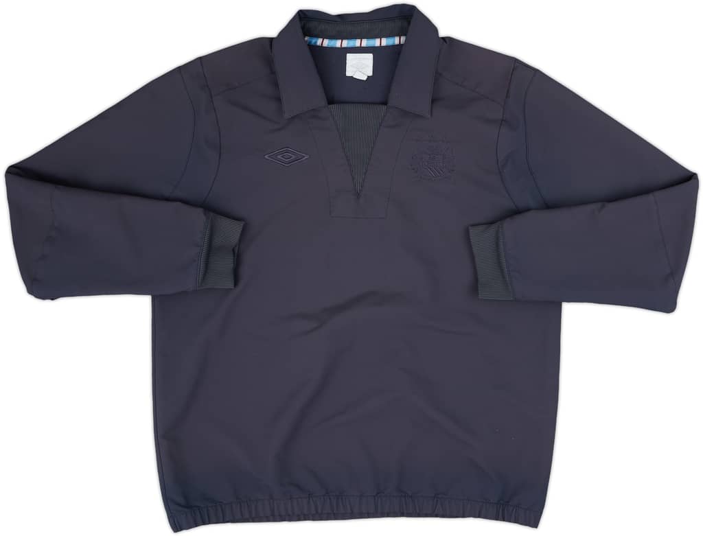 2010-11 Manchester City Umbro Drill Top - 8/10 - (L)