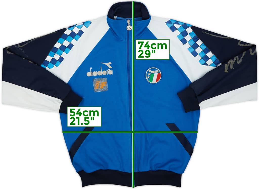 1990 Italy Diadora Track Jacket - 8/10 - (XL)