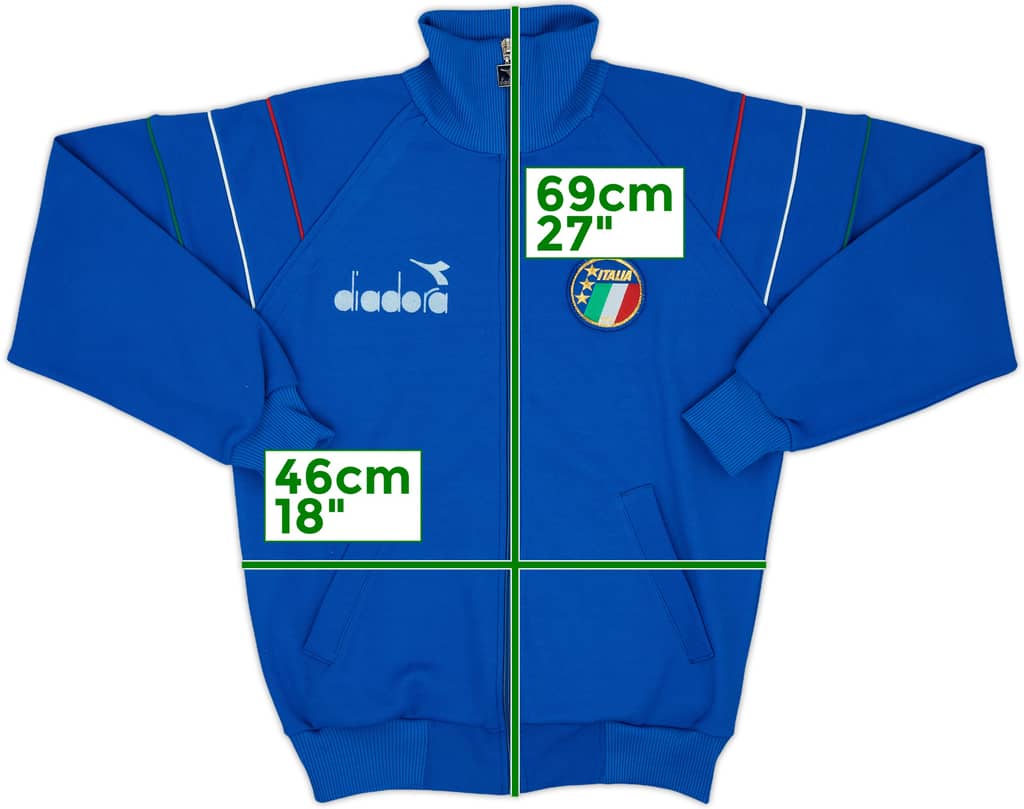 1990 Italy Diadora Track Jacket - 5/10 - (L)