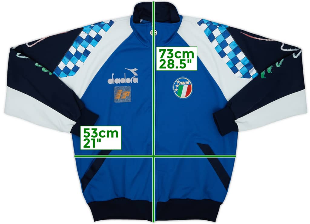 1994 Italy Diadora Track Jacket - 6/10 - (XL)