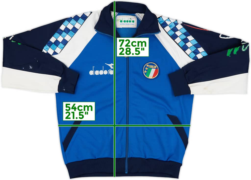 1990 Italy Diadora Track Jacket - 7/10 - (M)