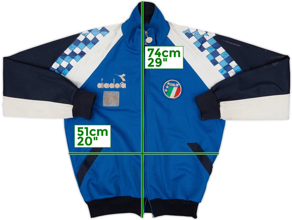 1990 Italy Diadora Track Jacket - 4/10 - (L)