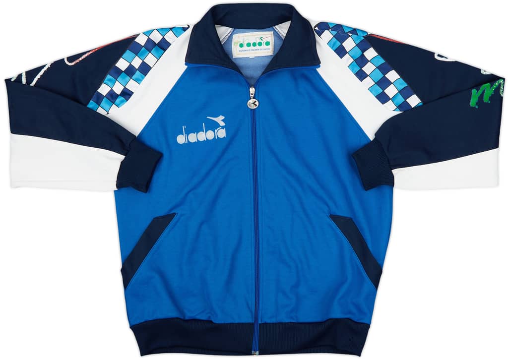 1990 Diadora Track Jacket (Italy) - 7/10 - (L)